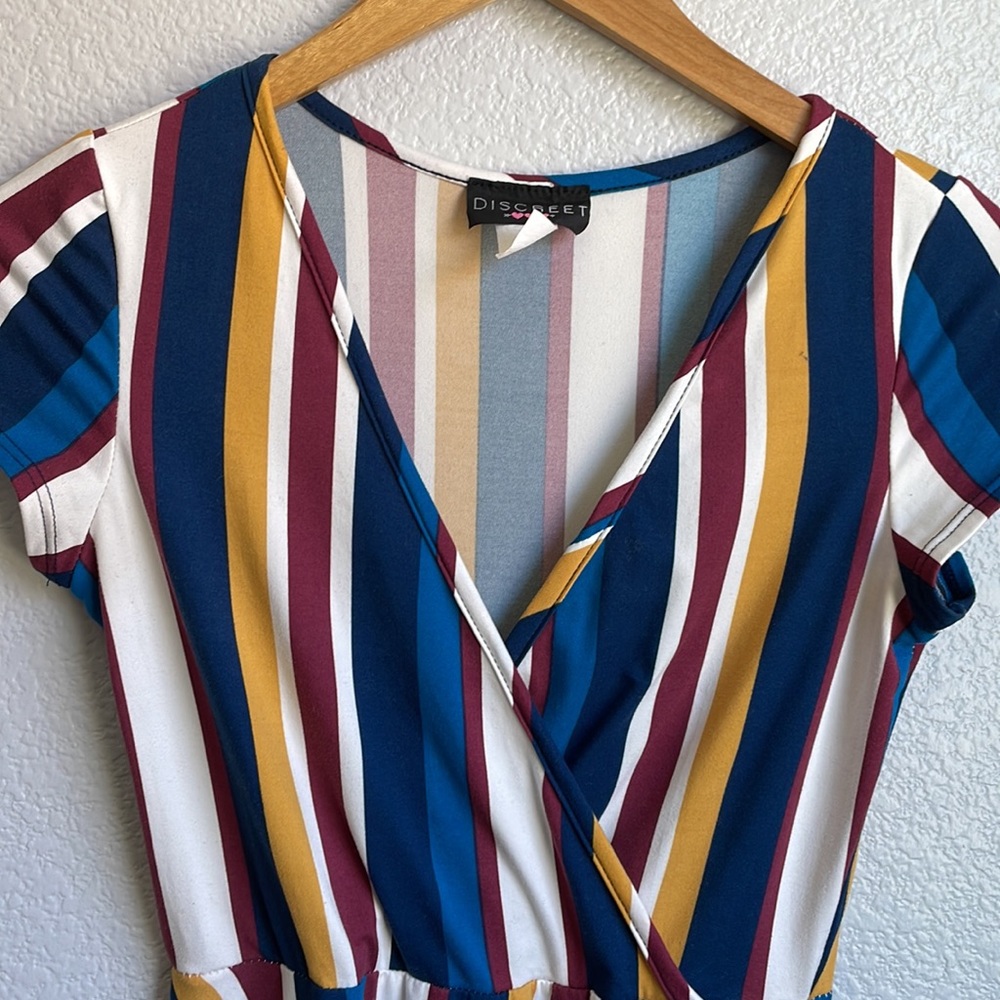 Adorable Colorful striped Dress - Picture 2 of 7